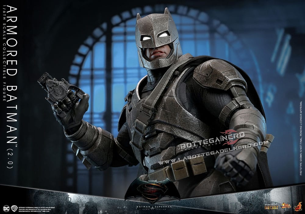 Batman v Superman - Action Figure Armored Batman 2.0 33cm - immagine 3