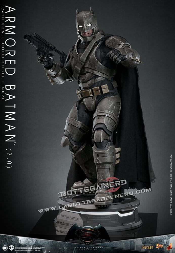 Batman v Superman - Action Figure Armored Batman 2.0 33cm - immagine 7