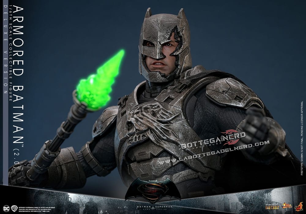 Batman v Superman - Action Figure Armored Batman Deluxe 2.0 33cm - immagine 3