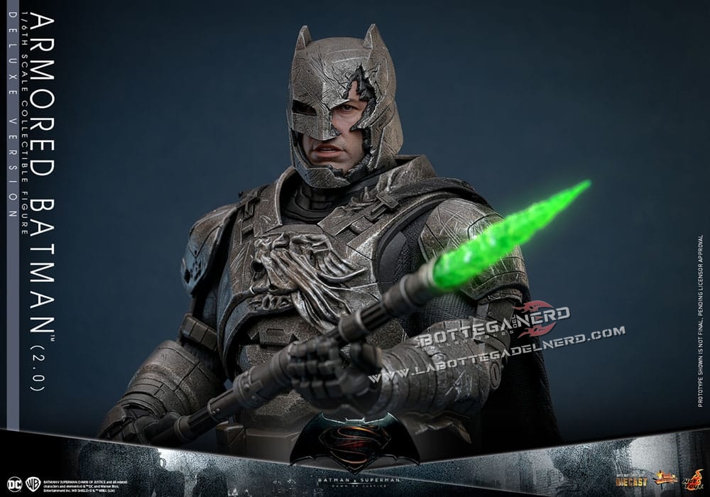 Batman v Superman - Action Figure Armored Batman Deluxe 2.0 33cm - immagine 6