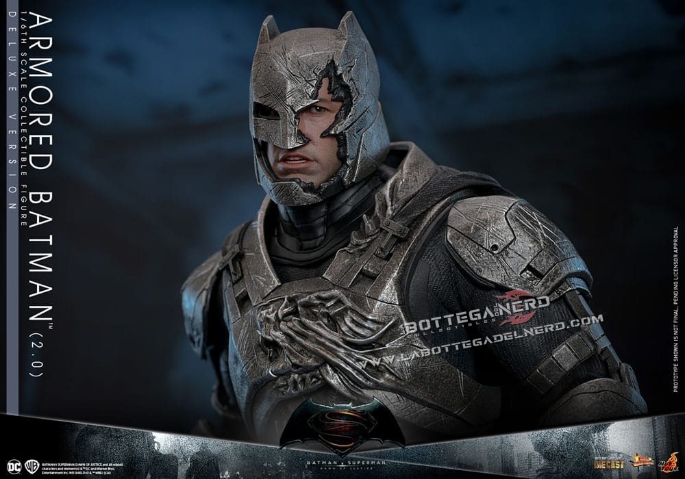 Batman v Superman - Action Figure Armored Batman Deluxe 2.0 33cm - immagine 7