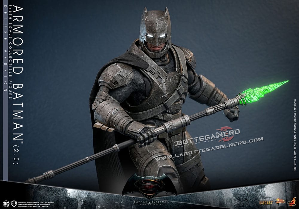 Batman v Superman - Action Figure Armored Batman Deluxe 2.0 33cm - immagine 9