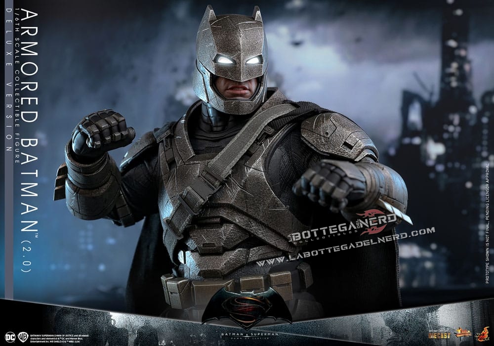 Batman v Superman - Action Figure Armored Batman Deluxe 2.0 33cm - immagine 10