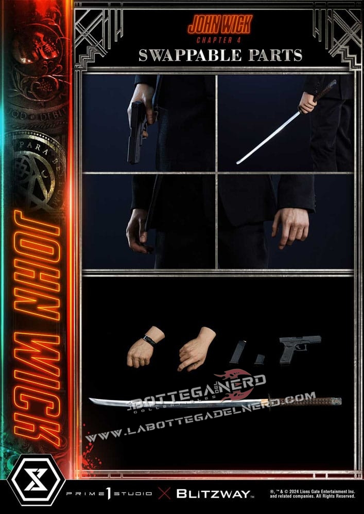 John Wick: Chapter 4 - Statue 1/4 John Wick 54cm - immagine 13