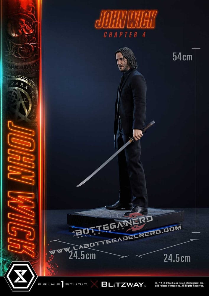 John Wick: Chapter 4 - Statue 1/4 John Wick 54cm - immagine 14