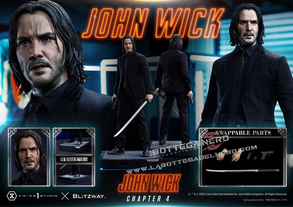 John Wick: Chapter 4 - Statue 1/4 John Wick 54cm - immagine 15