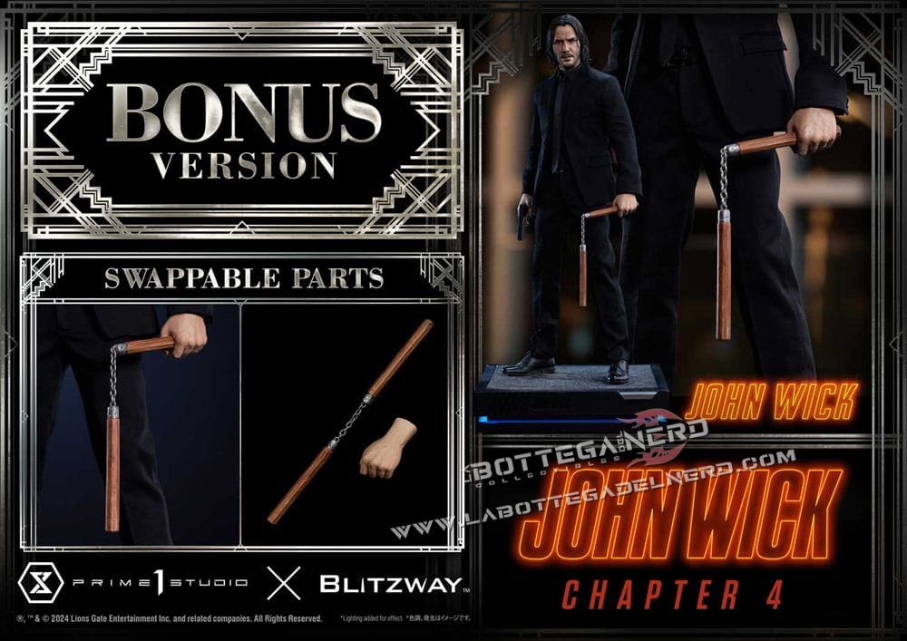 John Wick: Chapter 4 - Statue 1/4 John Wick Bonus Deluxe 54cm - immagine 2