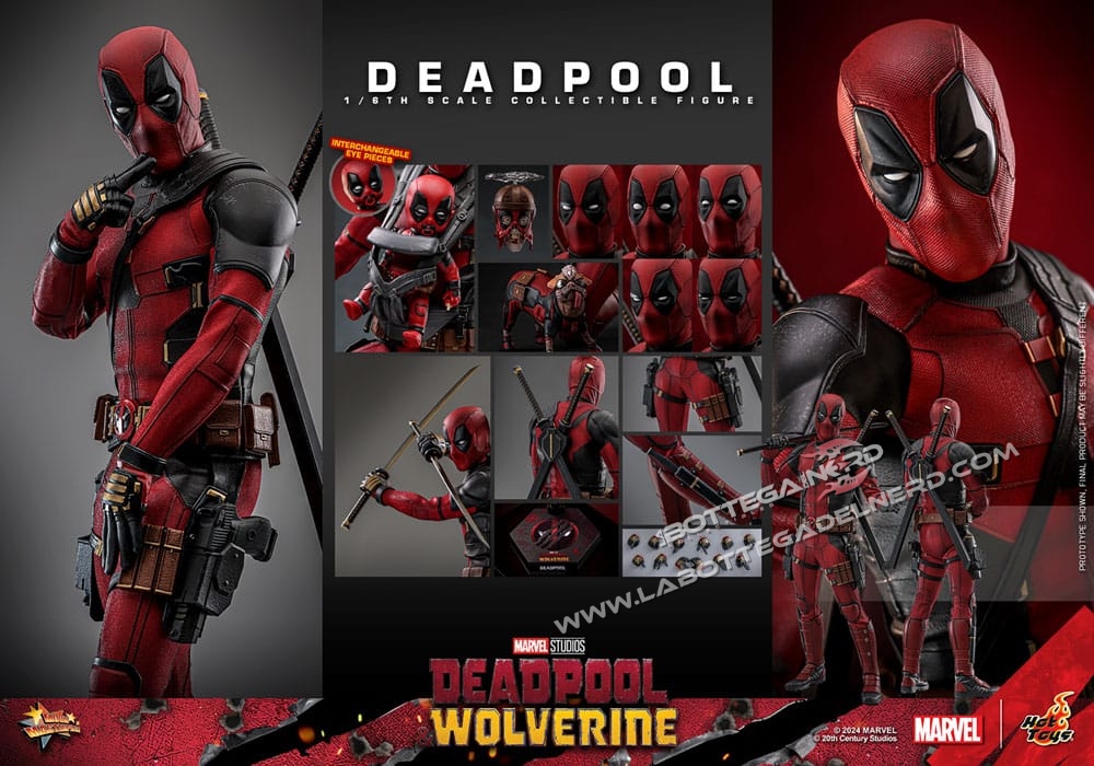 Deadpool & Wolverine - Action Figure 1/6 Deadpool 31cm - immagine 13