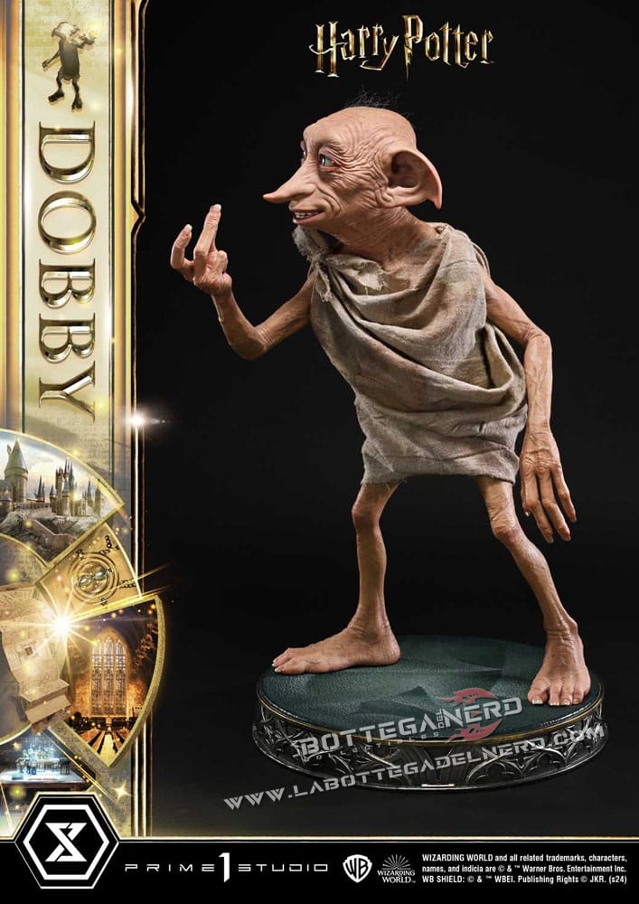 Harry Potter - Museum Masterline Series Statue Dobby 55cm - immagine 4