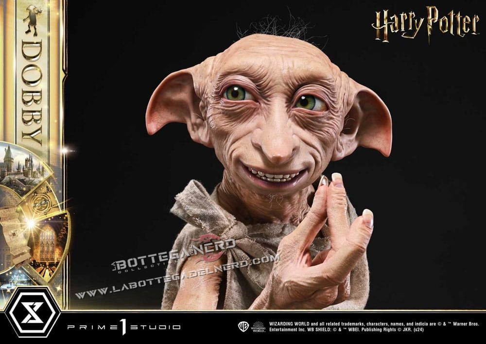 Harry Potter - Museum Masterline Series Statue Dobby 55cm - immagine 6