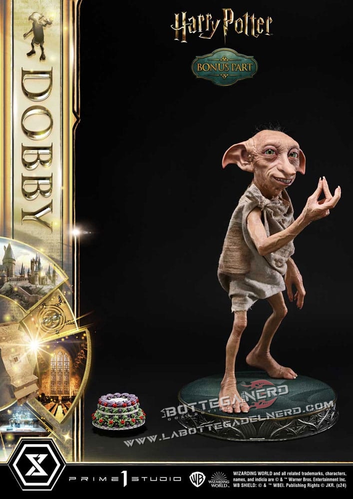 Harry Potter - Museum Masterline Series Statue Dobby BONUS 55cm - immagine 2