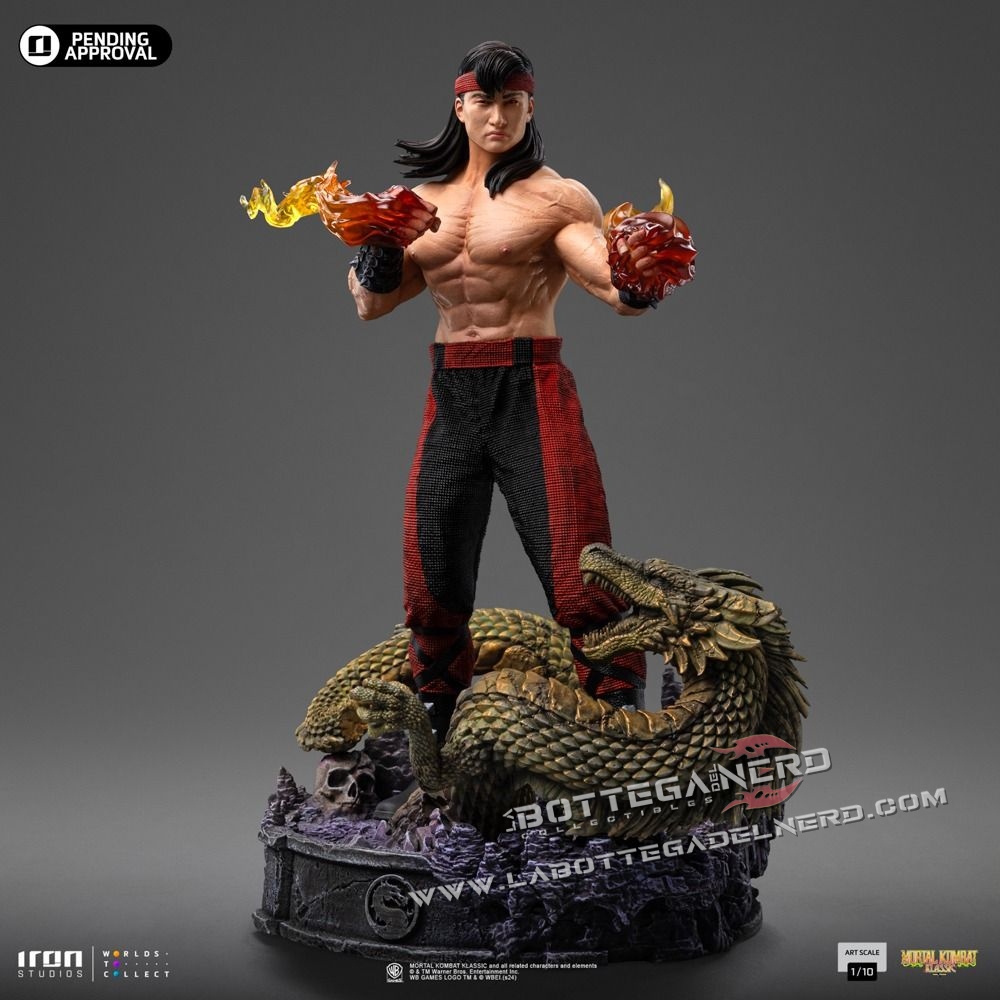Mortal Kombat - Art Scale Statue 1/10 Liu Kang 23cm - immagine 3