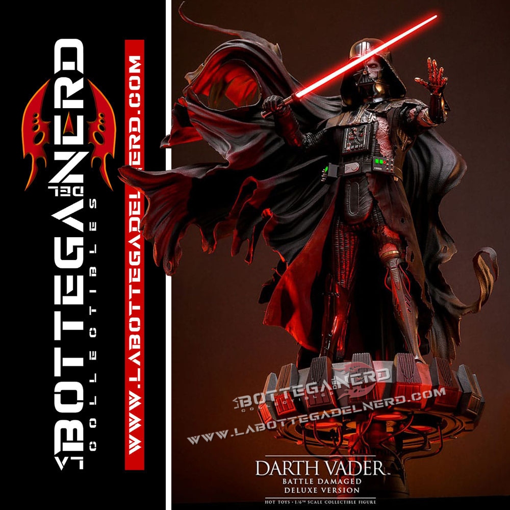 Star Wars - Action Figure 1/6 Darth Vader (Battle Damaged) Deluxe 35cm