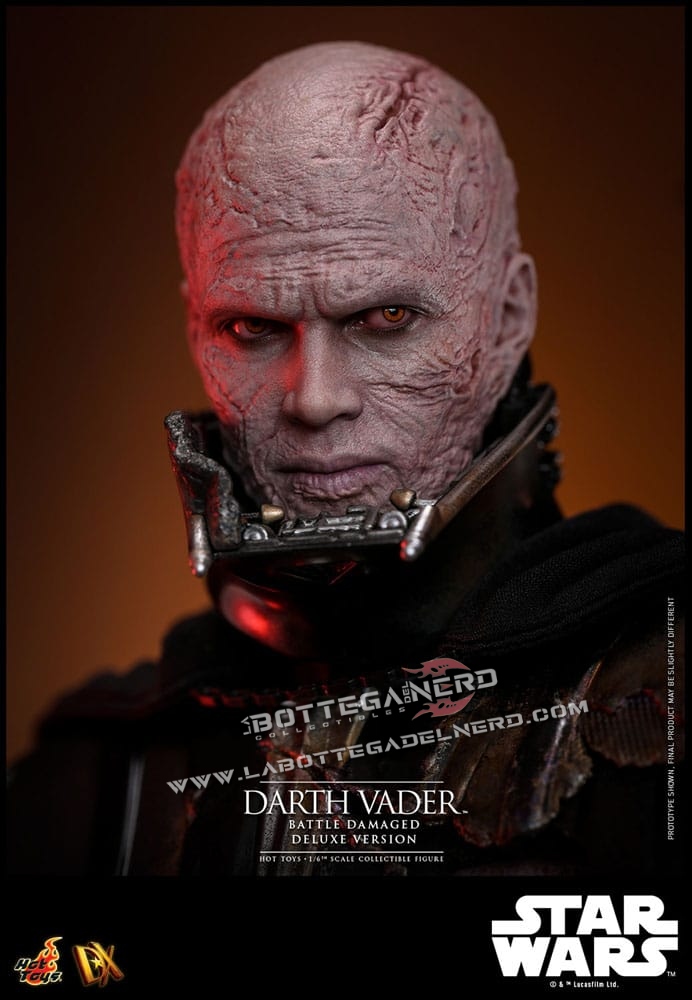 Star Wars - Action Figure 1/6 Darth Vader (Battle Damaged) Deluxe 35cm - immagine 7