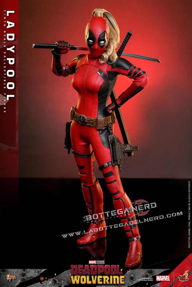 Deadpool & Wolverine - Action Figure 1/6 Ladypool 30cm - immagine 4