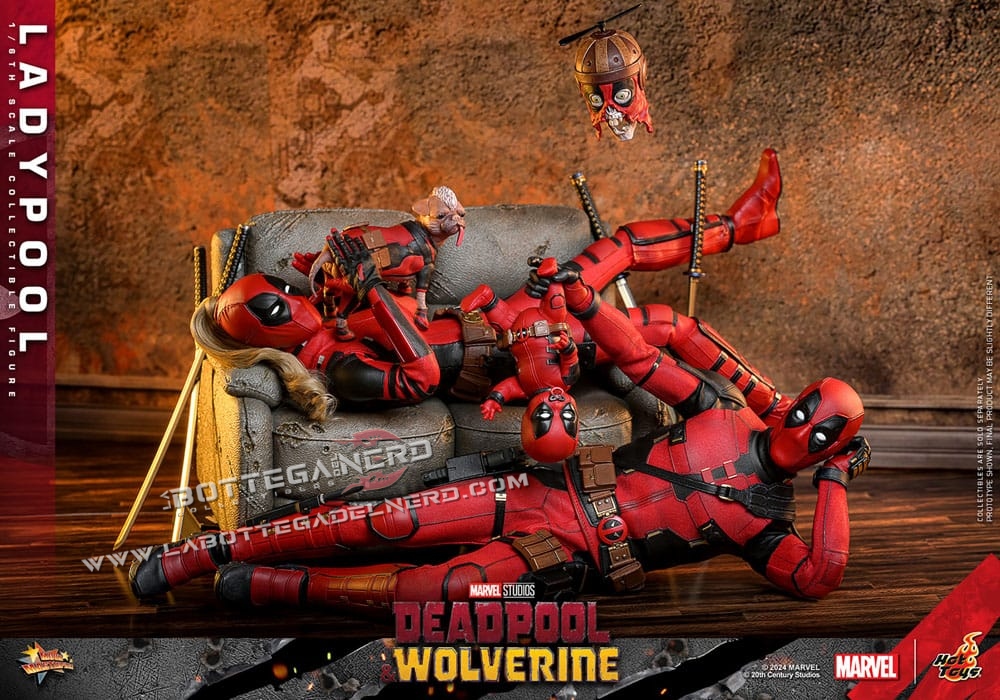 Deadpool & Wolverine - Action Figure 1/6 Ladypool 30cm - immagine 9