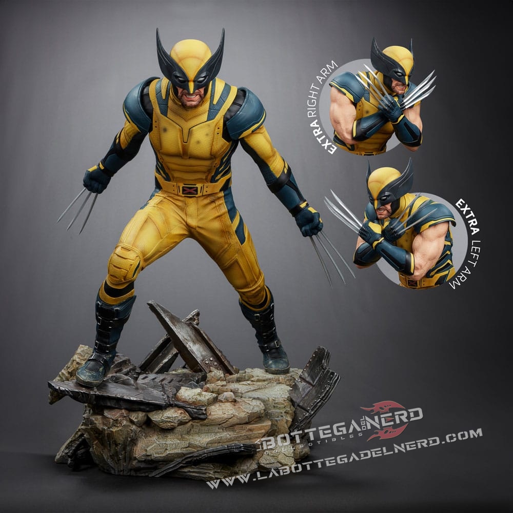 Deadpool & Wolverine - Legacy Replica Statue 1/4 Wolverine 51cm - immagine 2