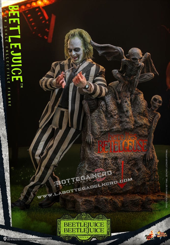 Beetlejuice Beetlejuice - Action Figure 1/6 Beetlejuice 30cm - immagine 2