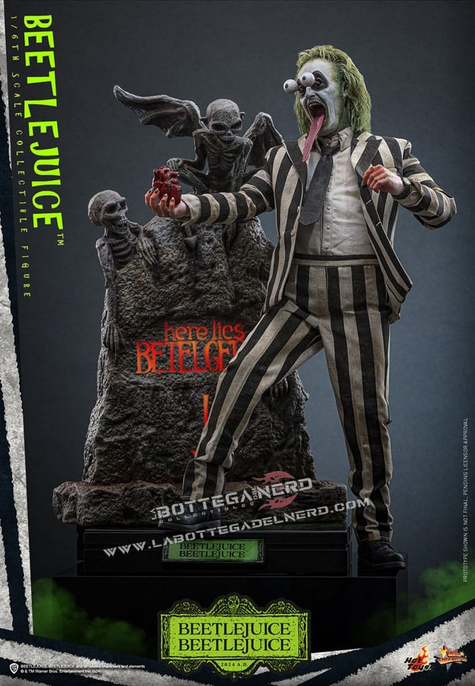 Beetlejuice Beetlejuice - Action Figure 1/6 Beetlejuice 30cm - immagine 3