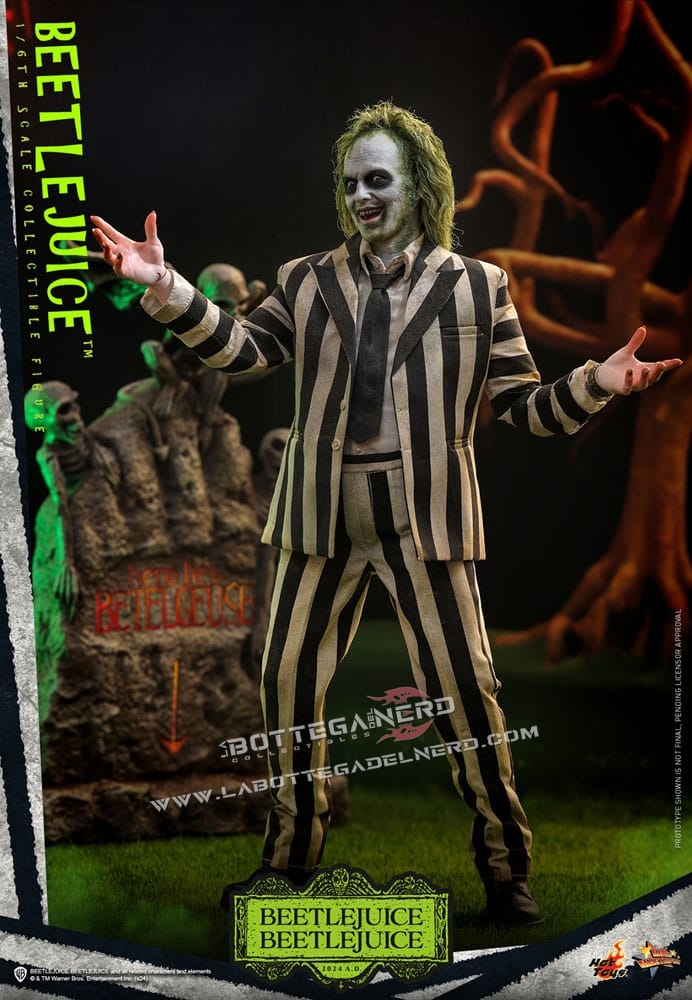 Beetlejuice Beetlejuice - Action Figure 1/6 Beetlejuice 30cm - immagine 4
