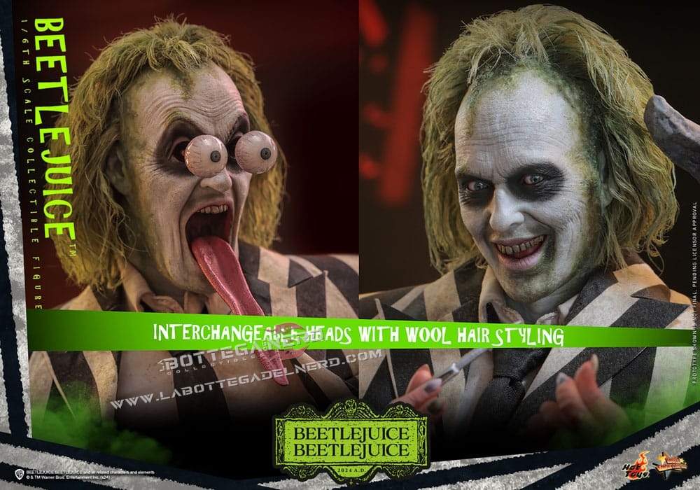 Beetlejuice Beetlejuice - Action Figure 1/6 Beetlejuice 30cm - immagine 13