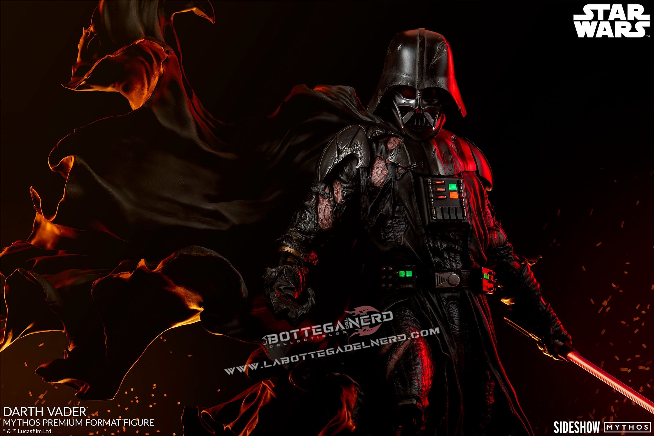 Star Wars - Mythos Statue 1/4 Darth Vader 76cm - immagine 5