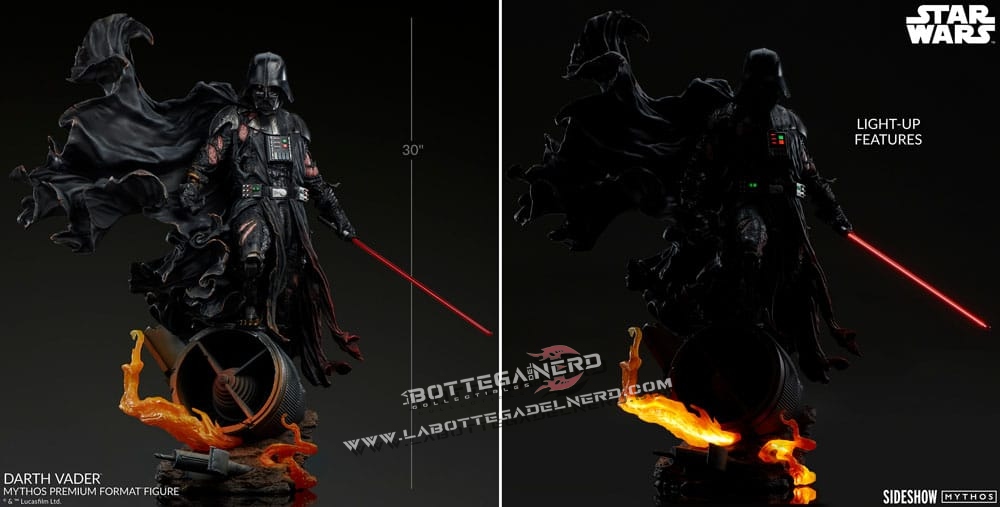 Star Wars - Mythos Statue 1/4 Darth Vader 76cm - immagine 11