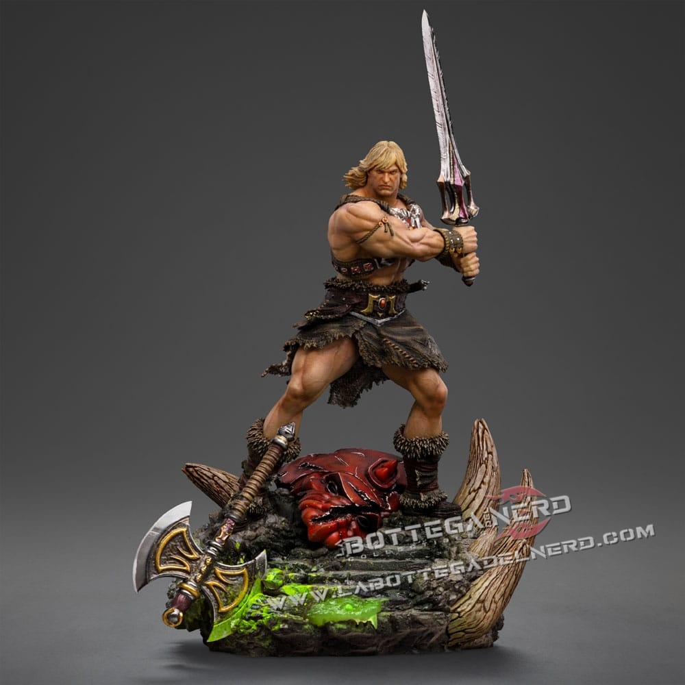 Masters of the Universe - Statue 1/10 He-Man Unleashed 34cm - immagine 3
