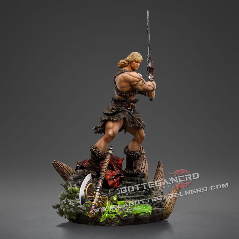 Masters of the Universe - Statue 1/10 He-Man Unleashed 34cm - immagine 2