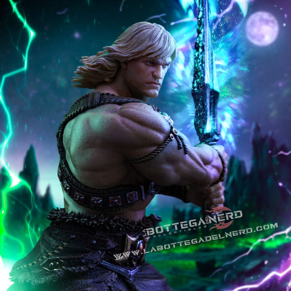 Masters of the Universe - Statue 1/10 He-Man Unleashed 34cm - immagine 8