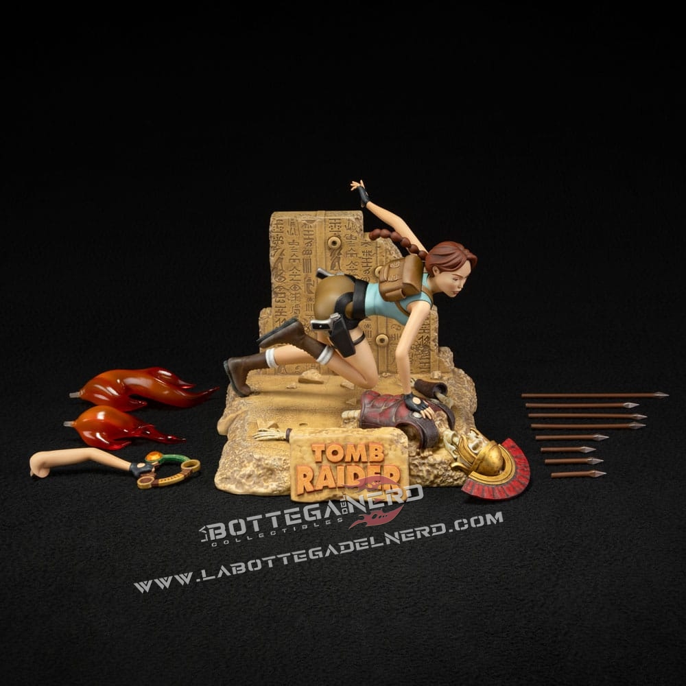 Tomb Raider 1996 - PVC Statue Lara Croft Classic Era 17cm - immagine 4