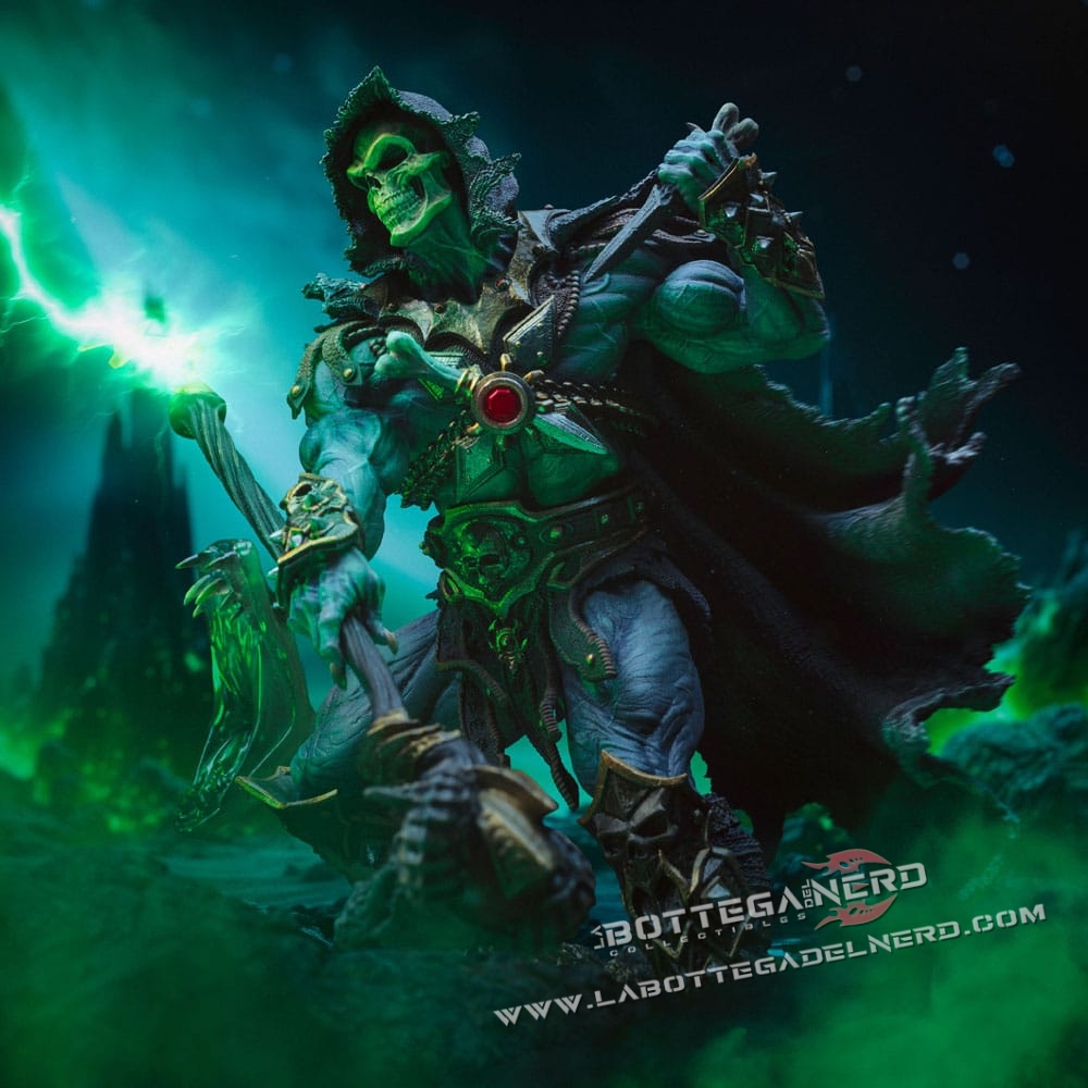 Masters of the Universe - Deluxe Statue 1/10 Skeletor Unleashed 23cm - immagine 2