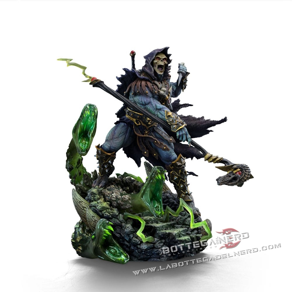 Masters of the Universe - Deluxe Statue 1/10 Skeletor Unleashed 23cm - immagine 5