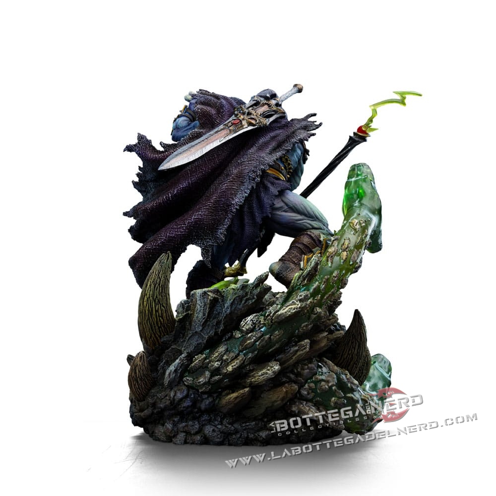Masters of the Universe - Deluxe Statue 1/10 Skeletor Unleashed 23cm - immagine 4