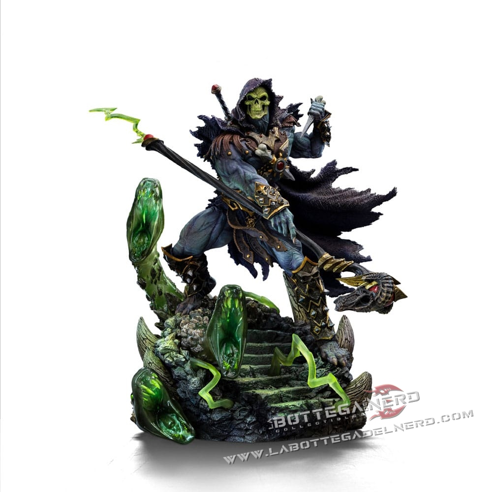 Masters of the Universe - Deluxe Statue 1/10 Skeletor Unleashed 23cm - immagine 3