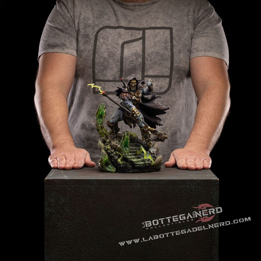 Masters of the Universe - Deluxe Statue 1/10 Skeletor Unleashed 23cm - immagine 11