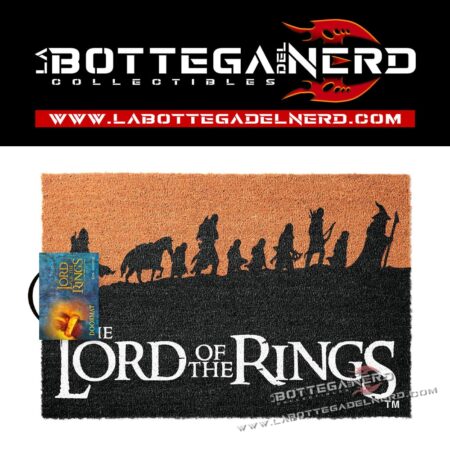 ZERBINO IN FIBRA – LOTR Compagnia dell'Anello 60×40