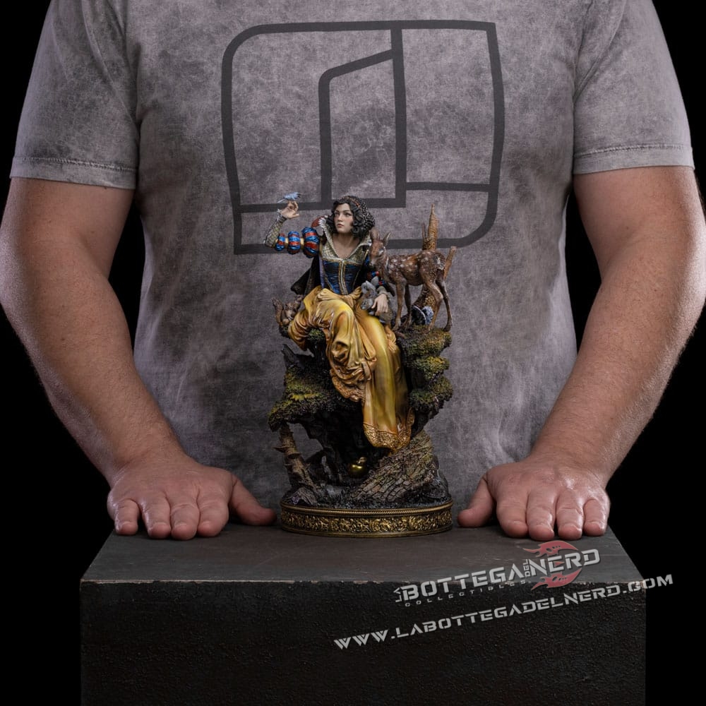 DISNEY - Deluxe Art Scale Statue 1/10 Snow White (Biancaneve) 28cm - immagine 12