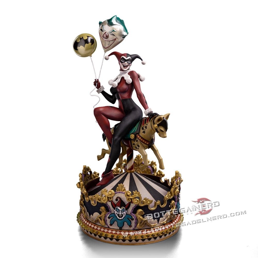 DC Comics - Art Scale Statue 1/10 Harley Quinn Unleashed 30cm - immagine 10