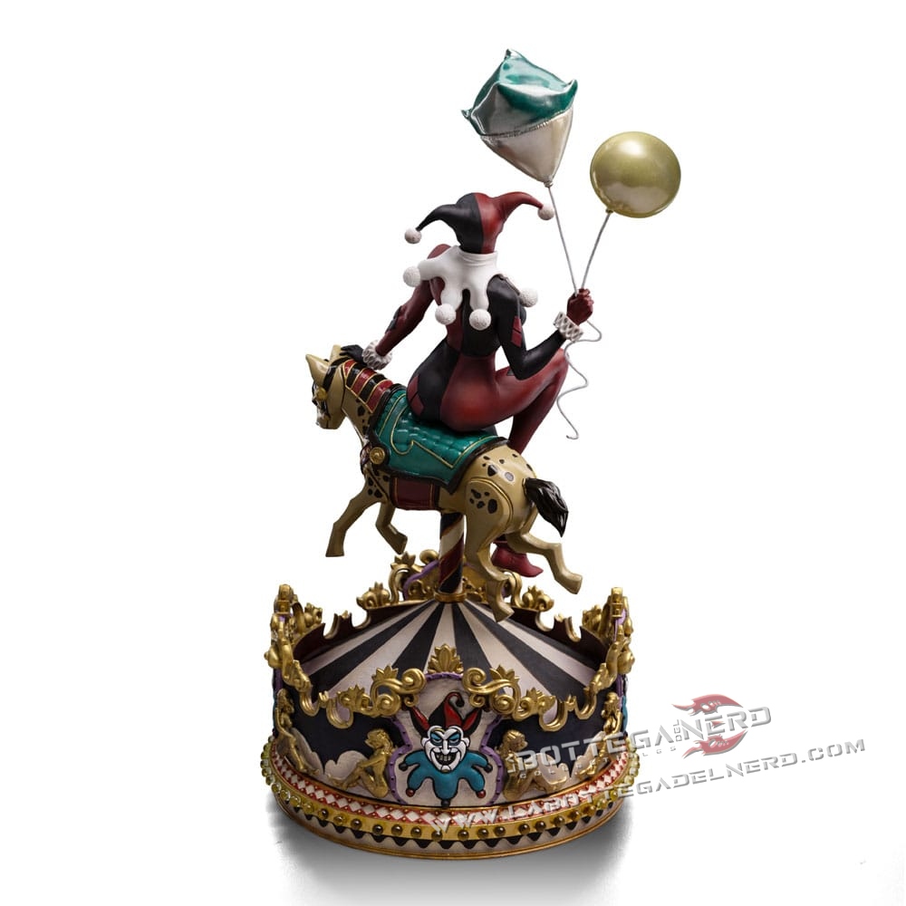 DC Comics - Art Scale Statue 1/10 Harley Quinn Unleashed 30cm - immagine 8