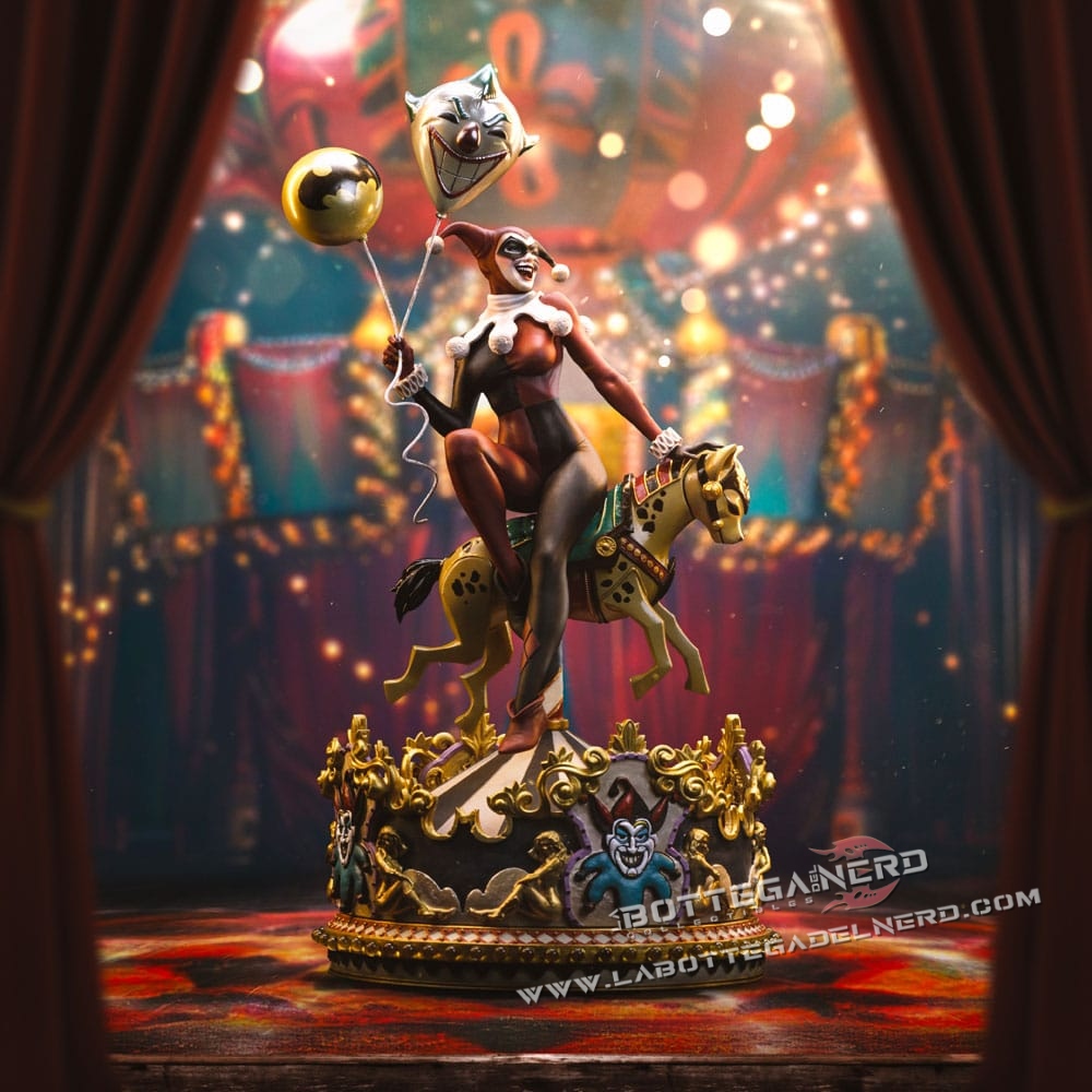 DC Comics - Art Scale Statue 1/10 Harley Quinn Unleashed 30cm - immagine 7
