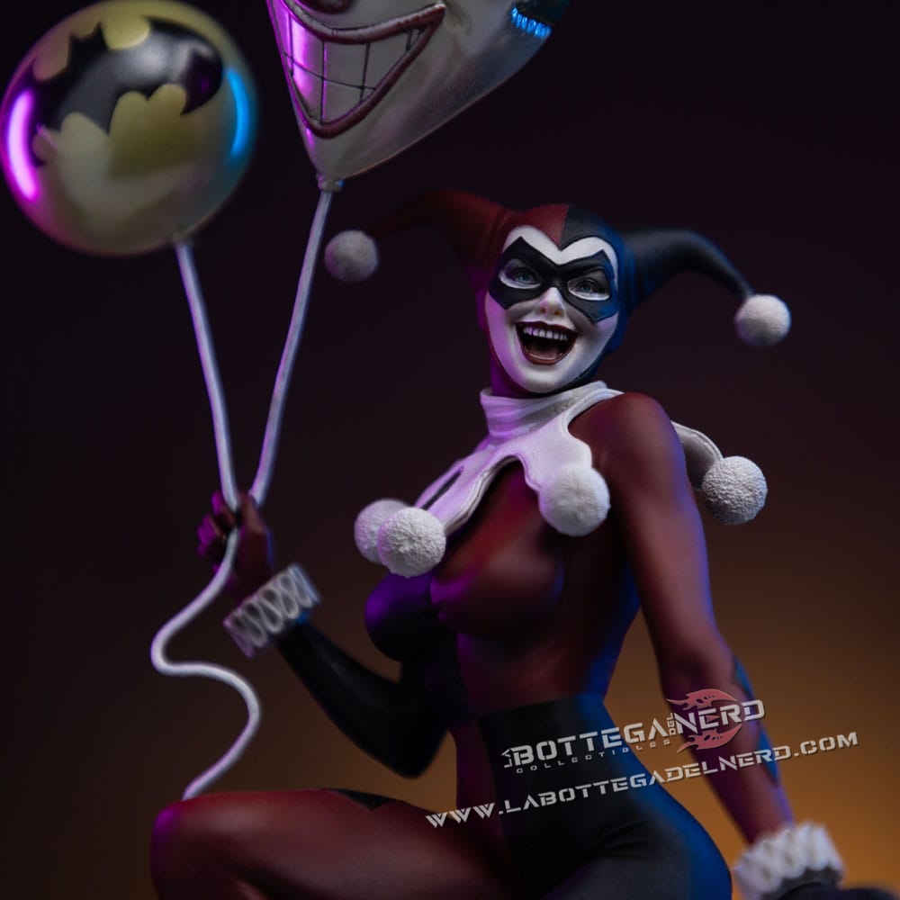 DC Comics - Art Scale Statue 1/10 Harley Quinn Unleashed 30cm - immagine 4