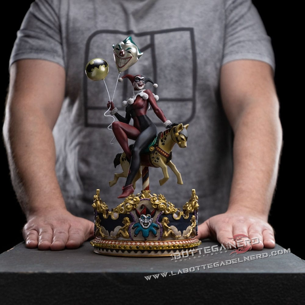 DC Comics - Art Scale Statue 1/10 Harley Quinn Unleashed 30cm - immagine 2