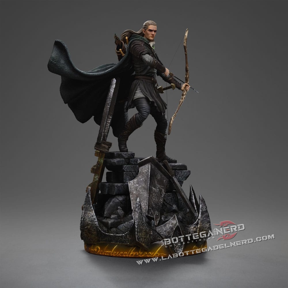 Lord Of The Rings - Art Scale Statue 1/10 Legolas Unleashed 29cm - immagine 12