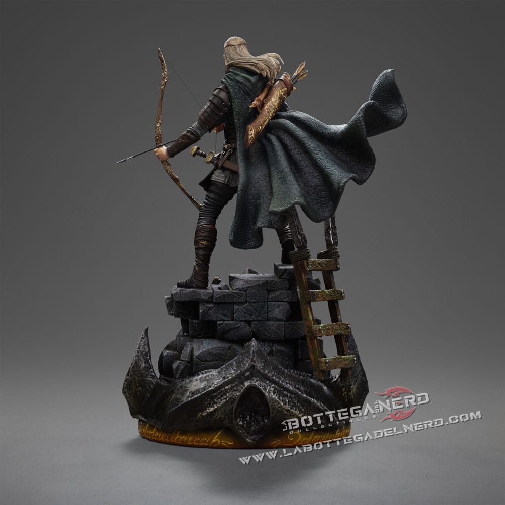 Lord Of The Rings - Art Scale Statue 1/10 Legolas Unleashed 29cm - immagine 11