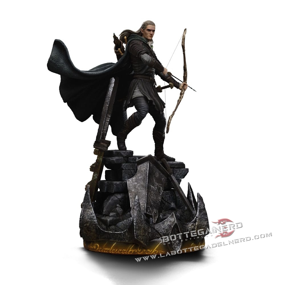 Lord Of The Rings - Art Scale Statue 1/10 Legolas Unleashed 29cm - immagine 9