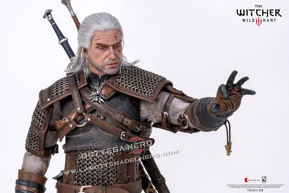 The Witcher 3: Wild Hunt - Action Figure 1/6 Geralt of Rivia 30cm - immagine 8