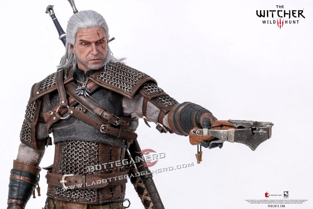 The Witcher 3: Wild Hunt - Action Figure 1/6 Geralt of Rivia 30cm - immagine 10