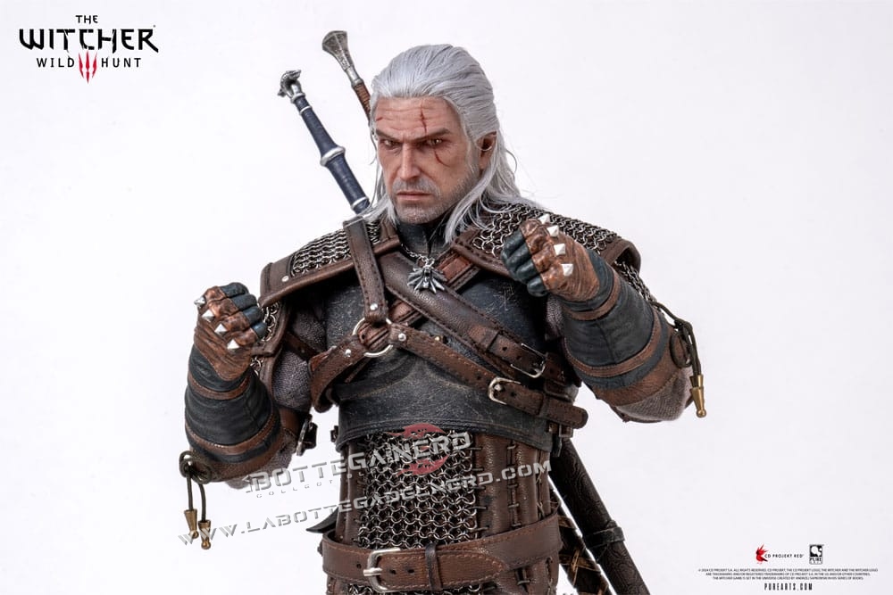 The Witcher 3: Wild Hunt - Action Figure 1/6 Geralt of Rivia 30cm - immagine 7