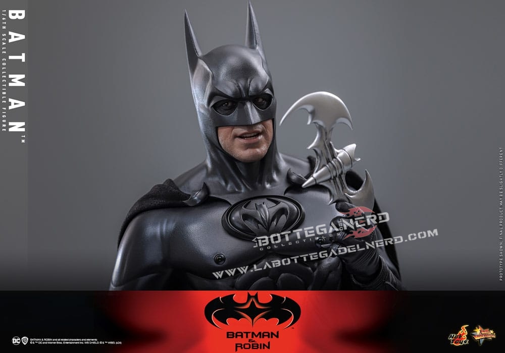Batman & Robin - Movie Masterpiece Action Figure 1/6 Batman 30cm - immagine 5